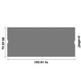 thumbnail image 6 of Unique Choice Universal Replacement Canopy Cover Suitable for 12 Ft L x 9 Ft W Curved Outdoor Pergola Structure,Color Grey, 6 of 6