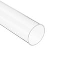 thumbnail image 4 of Uxcell Clear Rigid Acrylic Pipe Wall Round Tube Tubing 1.42" ID x 1.57" OD, 4 of 5
