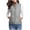 Grey, variant on Coats & Parkas Flash Deals! zanvins Womens Tops Winter Fashion Women Pocket Coat Long Jacket Sleeveless Down Cotton Waistcoat