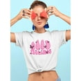 thumbnail image 2 of Good Butterfly Feelings Shaped T-Shirt Women -Image by Shutterstock, Female 3X-Large, 2 of 4