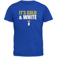 thumbnail image 1 of It's Gold And White Royal Adult T-Shirt, 1 of 1
