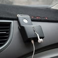 thumbnail image 3 of UKCOCO Car Holder Self Adhesive Storage Box Black Easy Install Car Phone Organizer, 3 of 5