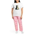 thumbnail image 4 of CafePress - Black Wheaten Scottie Pajamas - Women's Short Sleeve Print T-Shirt and Pants Light Cotton Pajama Set, 4 of 7