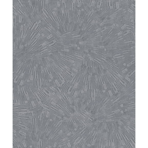 Advantage Agassiz Grey Burst Wallpaper, 20.9-in by 33-ft, 57.48 sq. ft.