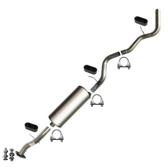 Northeastern Exhaust | Stainless Steel Complete Exhaust System Kit Fits 2001-2005 GMC Yukon 4.8L & 5.3L | Direct-Fit Replacement
