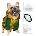 thumbnail image 3 of Bingfone Sunflowers In Bucket Dog Clothes Hoodie, Pet Winter Coat,Puppy Sweatshirts For Small Dogs Boy Girl,Suitable For All Breeds-Large, 3 of 8