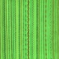 thumbnail image 1 of Ahgly Company Indoor Square Abstract Green Modern Area Rugs, 3' Square, 1 of 4