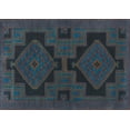 thumbnail image 1 of Ahgly Company Indoor Rectangle Persian Light Blue Traditional Area Rugs, 3' x 5', 1 of 4