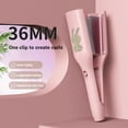thumbnail image 4 of Rizador De Ondas Profundas Para Cabello De 32mm, 2 Barriles, Calentamiento Rápido, 5 Ajustes De Temperatura, Rizador Ondulado Con Revestimiento De Esmalte Cerámico Para Cabello, 4 of 7