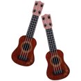 thumbnail image 2 of MLINS 2Pcs Children Ukulele Toys Plastic Ukulele Musical Toy Instruments Educational Toy, 2 of 7