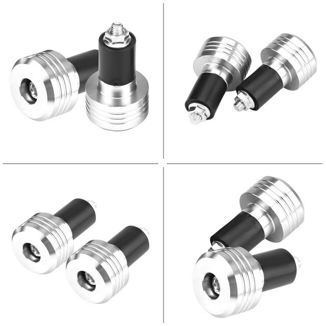 Puños De Manillar De 22 Mm, Par De Motocicletas Universales De Aluminio