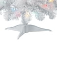 thumbnail image 2 of Holiday Time Prelit 105 Multicolor Incandescent Lights, Indiana Spruce White Artificial Christmas Tree, 4', 2 of 6