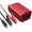 Rouge, variante sur BESTEK Convertisseur d'Onduleur 500W DC 12V vers 110V CA avec Chargeur de Voiture USB Double 4,8A Homologué ETL (Gris)