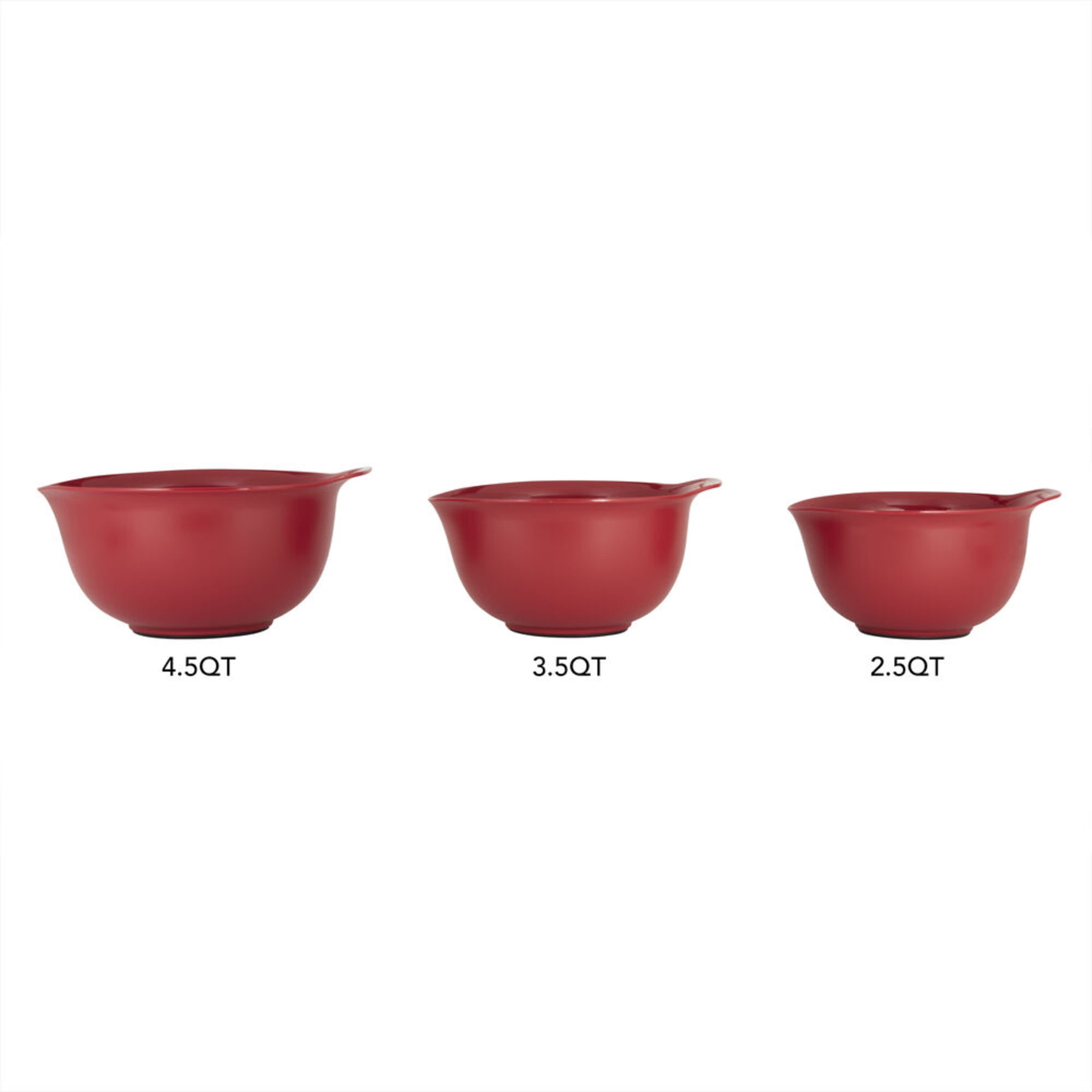 KitchenAid Mixing Bowls - Red, 3 pc - Pick 'n Save