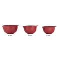 thumbnail image 3 of KitchenAid 7-Piece Nesting Plastic Mixing Bowls Set and Prep Bowls with Lids, Empire Red, 3 of 7