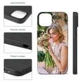 thumbnail image 3 of Personalized Custom Phone Case for iPhone 15, Design Your Own Unique Photo Phone Case (Black), 3 of 8