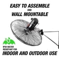 thumbnail image 4 of OEMTOOLS Ventilador oscilante de montaje en pared para exteriores, 4 of 5