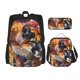 thumbnail image 1 of Easygdp Abstract Lion Painting Mochila para Niños y Niñas con Set de Caja de Almuerzo y Estuche para Lápices 3 en 1, Mochila Escolar Estampada para Adolescentes, 1 of 7