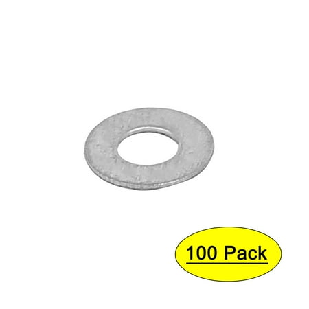 

M2x5mmx0.5mm 316 Stainless Steel Flat Washers Gasket Fastener 100pcs