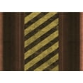 thumbnail image 1 of Ahgly Company Indoor Rectangle Patterned Black Bean Brown Area Rugs, 4' x 6', 1 of 6