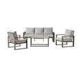 thumbnail image 2 of Better Homes & Gardens Belle Haven 4-Piece Conversation Outdoor Furniture Set, Metal, 2 of 8