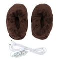 thumbnail image 4 of Electric Heated Slippers, Temperature Adjustable Washable Slip  Heating Slippers  For Outdoor Activities For Men Women For Winter, 4 of 8