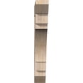 thumbnail image 2 of Ekena Millwork 5 1/2"W x 34"D x 38"H Merced Slat Smooth Bracket, Douglas Fir, 2 of 4