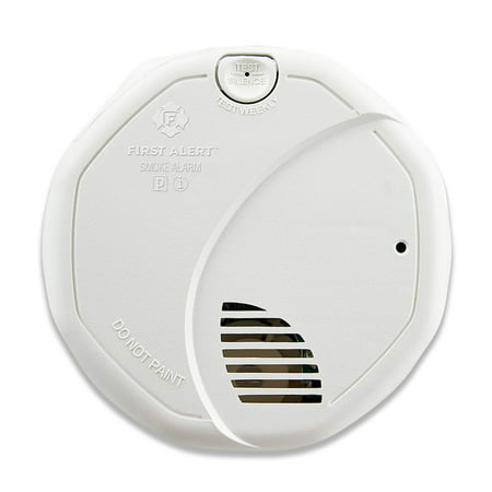 First Alert Dual-Sensor Smoke and Fire Alarm, Battery Powered,