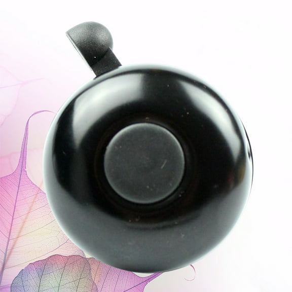 GOOHOCHY Super Loud Bike Bell for Mountain Bikes Made of Durable Aluminum and Plastic Black Fits 22mm Handlebars