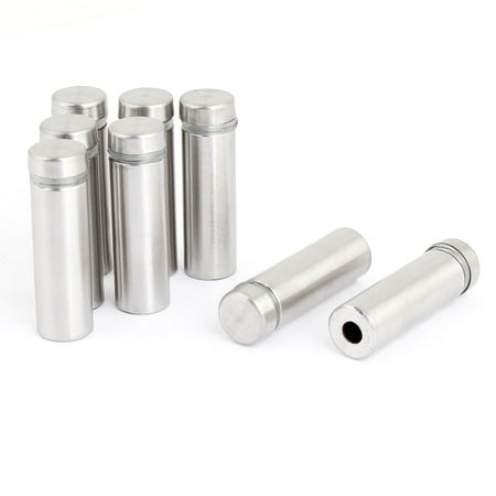 Unique Bargains 12 Pcs Silver Tone Standoff Screw Pins Glass Frame | unique bargains 8 pcs silver tone stainless steel 12mm x Unique Bargains 12 Pcs Silver Tone Standoff Screw Pins Glass Frame | unique bargains 8 pcs silver tone stainless steel 12mm x