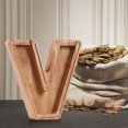 thumbnail image 4 of SDNall Personalized Wooden Name Money Box Wooden Deposit Box Twenty Six English Letters, 4 of 9