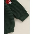 thumbnail image 6 of FEORJGP Little Girl Boy Thick Cozy Sweaters 0-3T Toddler Baby Long Sleeves Knitted Pullovers Casual Mushroom Embroidery Jumpers Infant Newborn Chunky  Warm Tops Daily Clothes for Fall Winter, 6 of 7