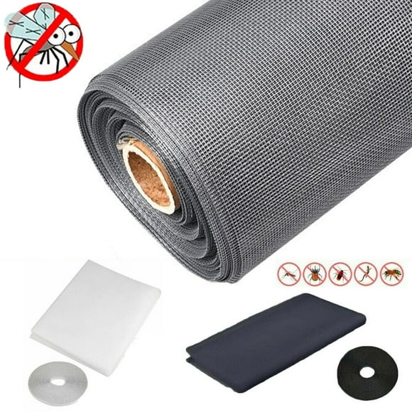 Adjustable Window Screens, Diy Custom Fiberglass Screen Mesh, Anti Mosquito Bug Insect Screen For Windows Doors And Patio Screens, Premium Pet Screen Room Curtain Mesh For Indoor