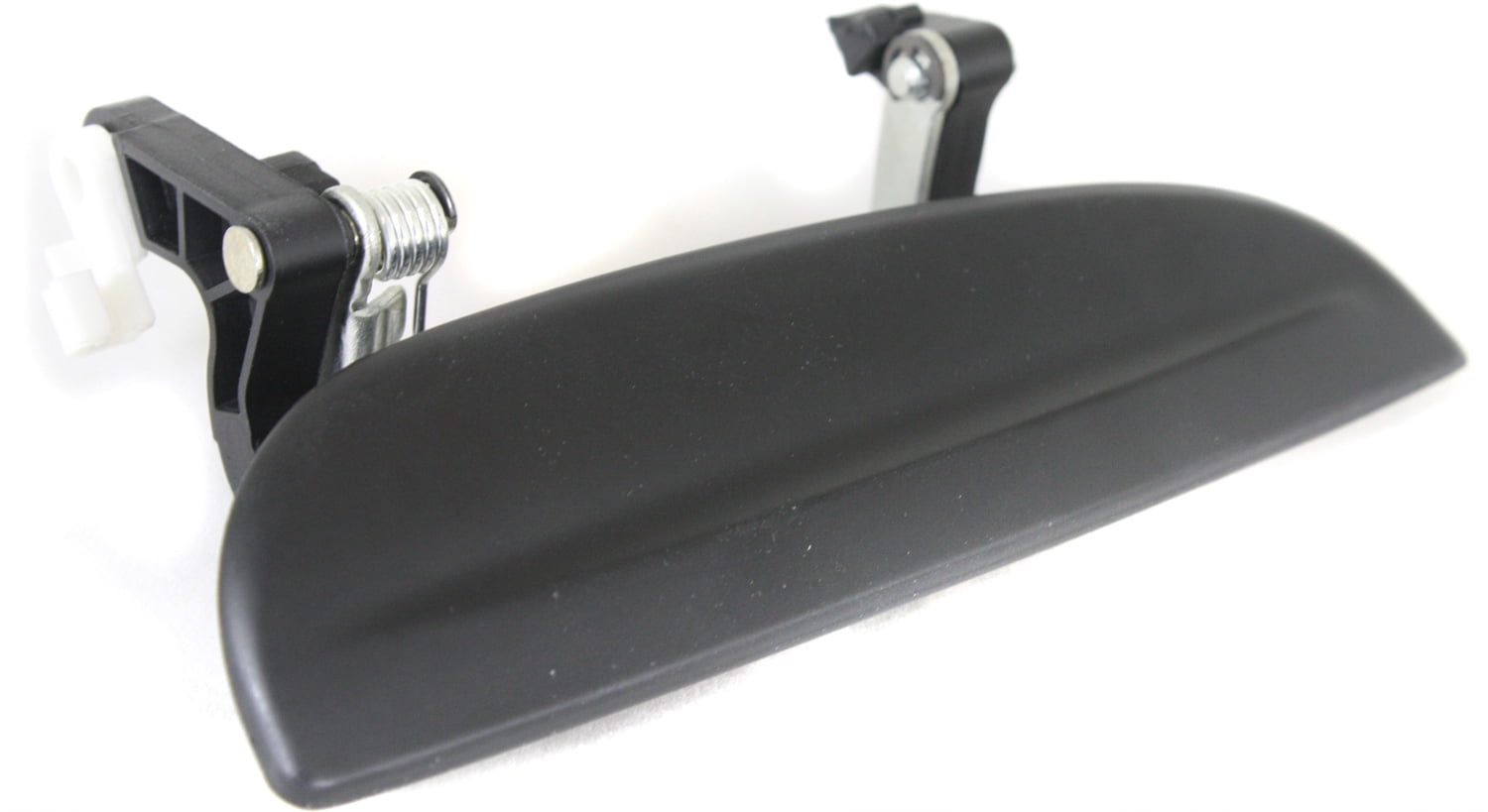 Replacement REPK462179 Exterior Door Handle Compatible with 2003-2005 Kia Rio Front, Right Passenger Smooth Black