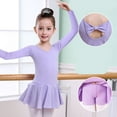 thumbnail image 2 of Children's Dance Clothes, Girls' Practice Clothes, Girls Short-sleeved Tutu, 2 of 10