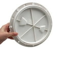 thumbnail image 4 of Yeacher ABS Round Deck Inspection Access AntiSlip HatchCover Boat Screw Out Deck Inspection Plate Cover, 4 of 8