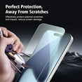 thumbnail image 5 of 3 Pack for iPhone 17 Air Screen Protector, 9H Ultra-clear Tempered Glass, Easy Installation, Bubble Free, 5 of 7