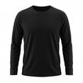 thumbnail image 6 of Hilenly Men’s Long Sleeve Shirts Crew Neck Athletic T-Shirt Gym Workout Running Shirt, 6 of 7