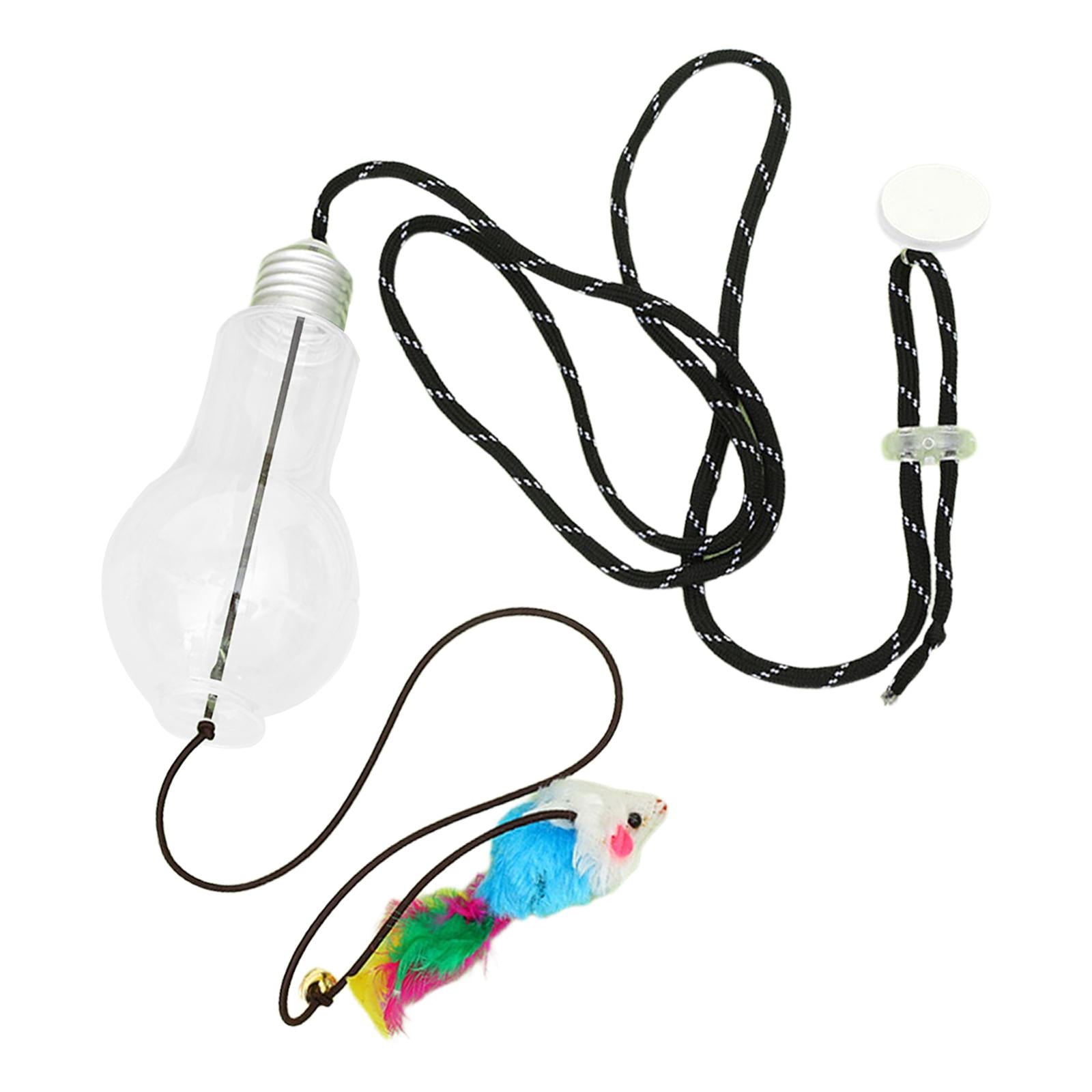 oshhnii 3xCat Mouse Toy Exercise Interactive Cat Mice Toy for Kitten Indoor Cats Puppy No Sound