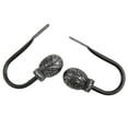 thumbnail image 2 of Santino Curtain Holdback Pair in Black, 2 of 3