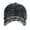 Black, variant on Gyujnb Unisex Throwback Washed Adjustable Baseball Cap with Distressed Trim for Outdoor Daily Use,One Size