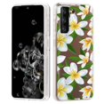 thumbnail image 1 of TalkingCase Slim Phone Case Compatible for Samsung Galaxy S21 5G, S30,(Not S21+,S21 Ultra),Flower 14 Print,Lightweight,Flexible,Soft, USA, 1 of 7