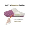 thumbnail image 3 of ULTRAIDEAS Women's Comfy Coral Fleece Memory Foam Slippers, Slip-on House Slippers for Indoor Use, 3 of 5