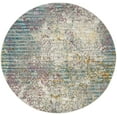 thumbnail image 2 of SAFAVIEH Aria Vergil Bohemian Area Rug, Cream/Multi, 6'5" x 6'5" Round, 2 of 6