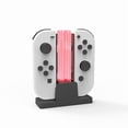 thumbnail image 3 of Switch Joy-Con Dual Charging Dock - Colorful LED Indicator Charger Station for Left/Right Controllers, 2-in-1 Fast Charging, Compact Space-Saving Design | Switch Accessories, 3 of 6