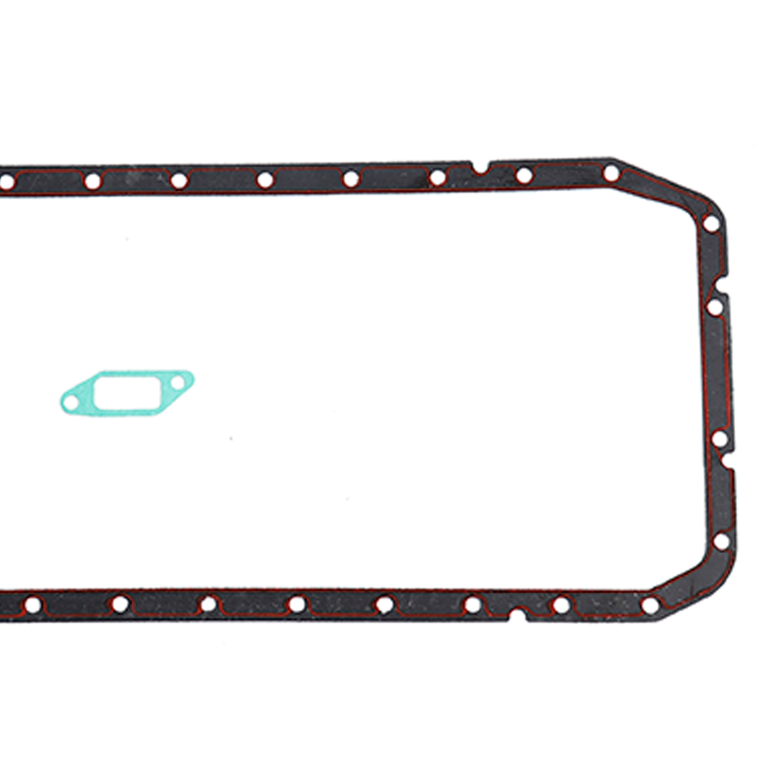 DNJ PG1167 Oil Pan Gasket Fits Cars & Trucks 07-15 Ram Dodge 2500 6.7L L6 OHV Turbocharged