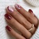 thumbnail image 1 of Uñas postizas francesas cuadradas y cortas, 24 piezas, puntas de uñas postizas con diseño de uñas adhesivas, juego de accesorios de Arte de uñas de cobertura completa, 1 of 4