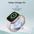 thumbnail image 4 of Adaptador de cargador magnético RUXELY para Apple Watch Series 10-6, 4 of 7