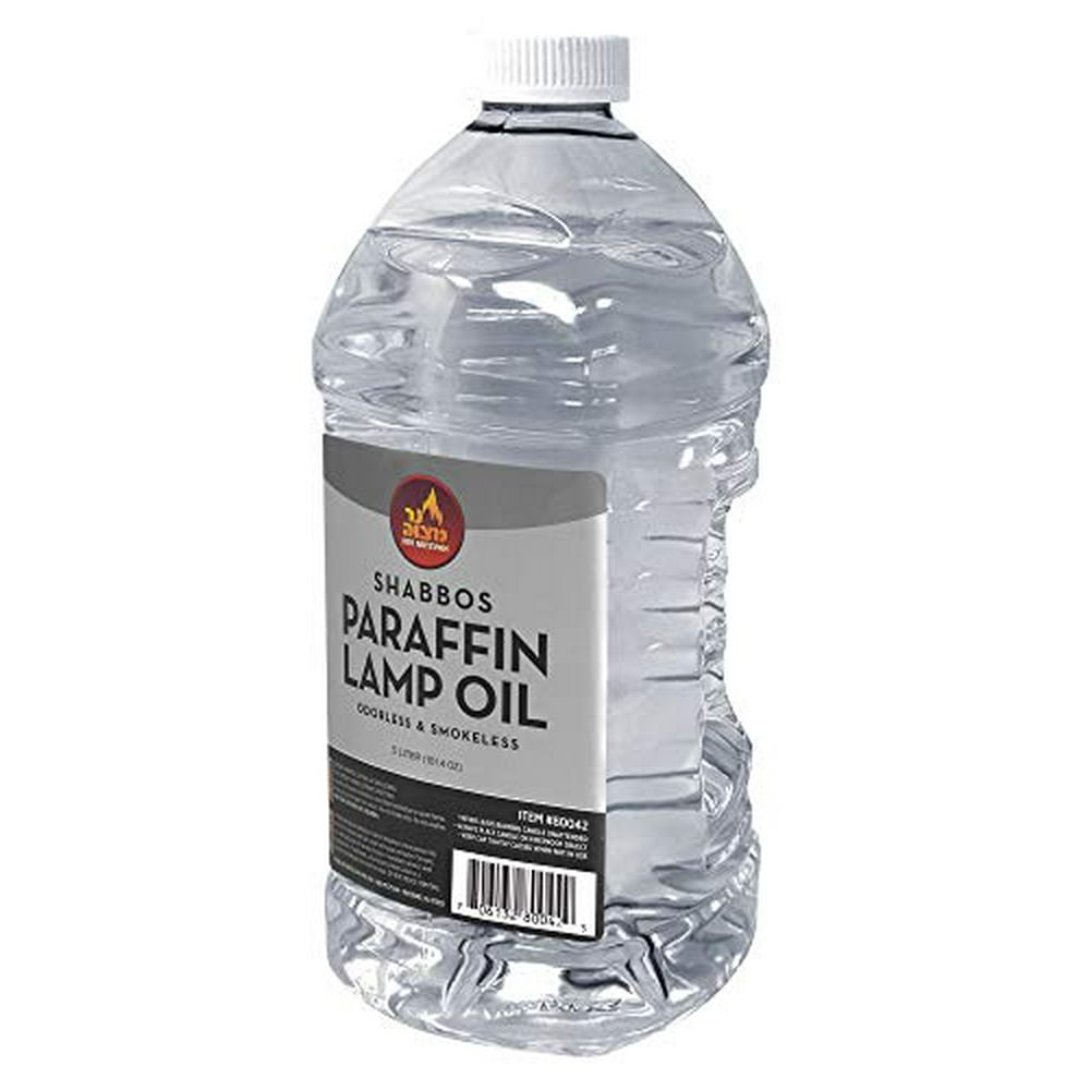 Ner Mitzvah, 2 Liter Smokeless, Odorless Liquid Paraffin Lamp Oil
