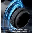 thumbnail image 3 of Electric Mason Jar Vacuum Sealer - Mason Jar Vacuum Sealer Kit with Wide Regular Mouth Mason lids - Canning Vacuum Sealer Mason Jar for Food Storage - Jar Vacuum Sealer for Mason Jars - Black, 3 of 7